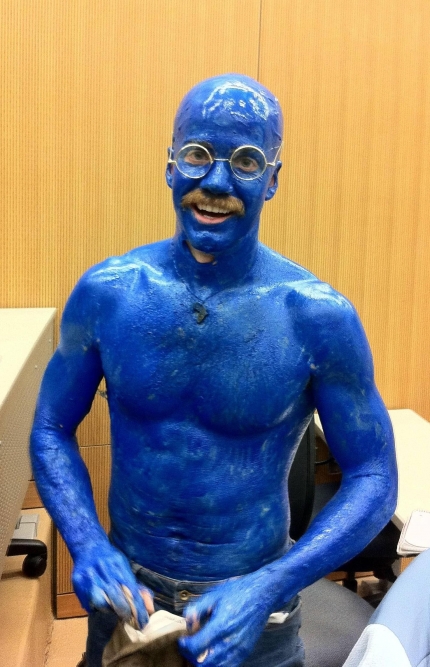 Tobias Funke Blue Man Group costume